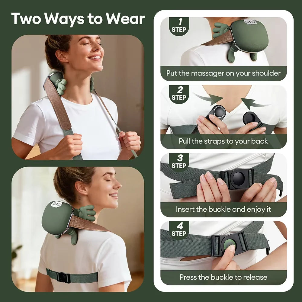 4D Bionic Hand Neck & Shoulder Massager