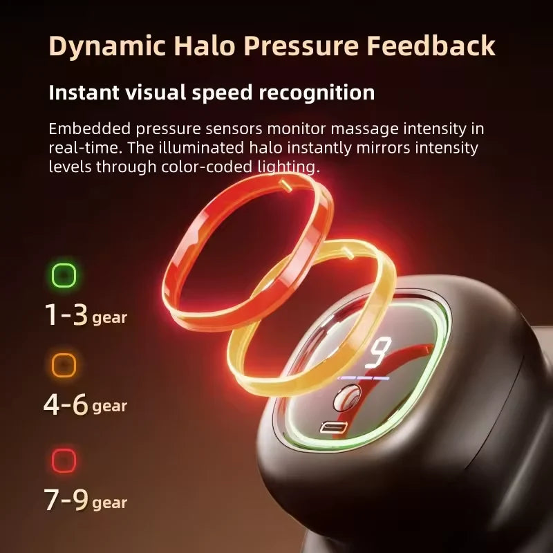 4-Head Percussion Body Massager